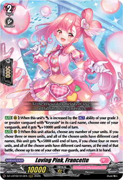 Loving Pink, Francette - Lyrical Monasterio: Season of Wonders (Triple Rare) [DZ-LBT02-013]