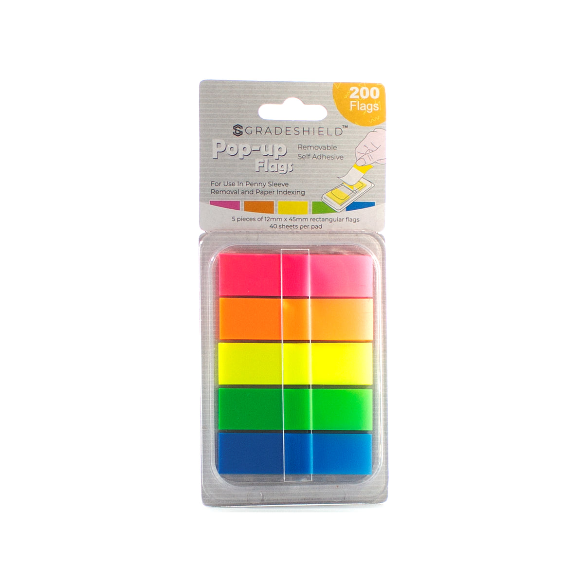 Gradeshield - Pop Up Flags (200pk)