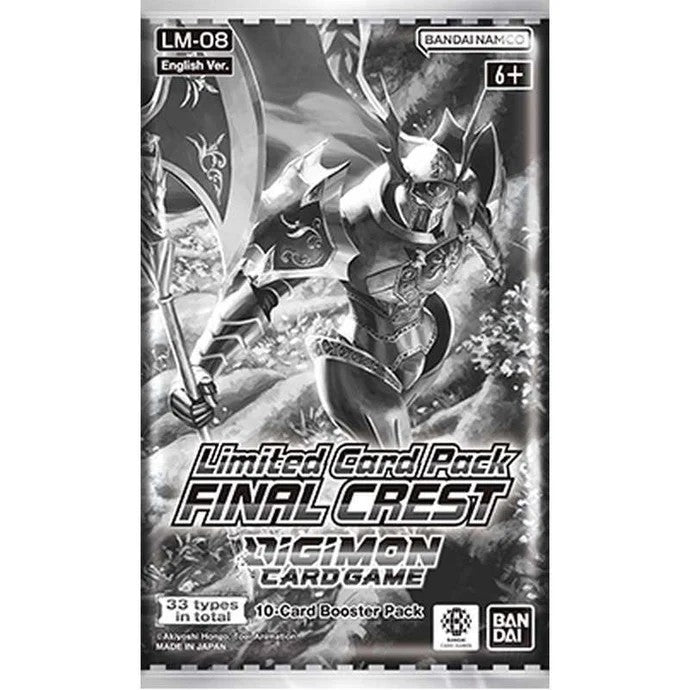 Digimon Card Game: Final Crest (LM-08) Booster Pack