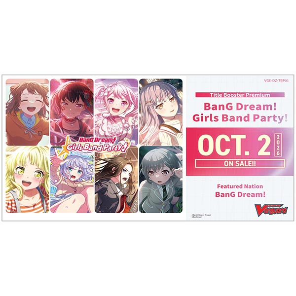 Cardfight!! Vanguard - BanG Dream! Girls Band Party! Premium Booster Pack