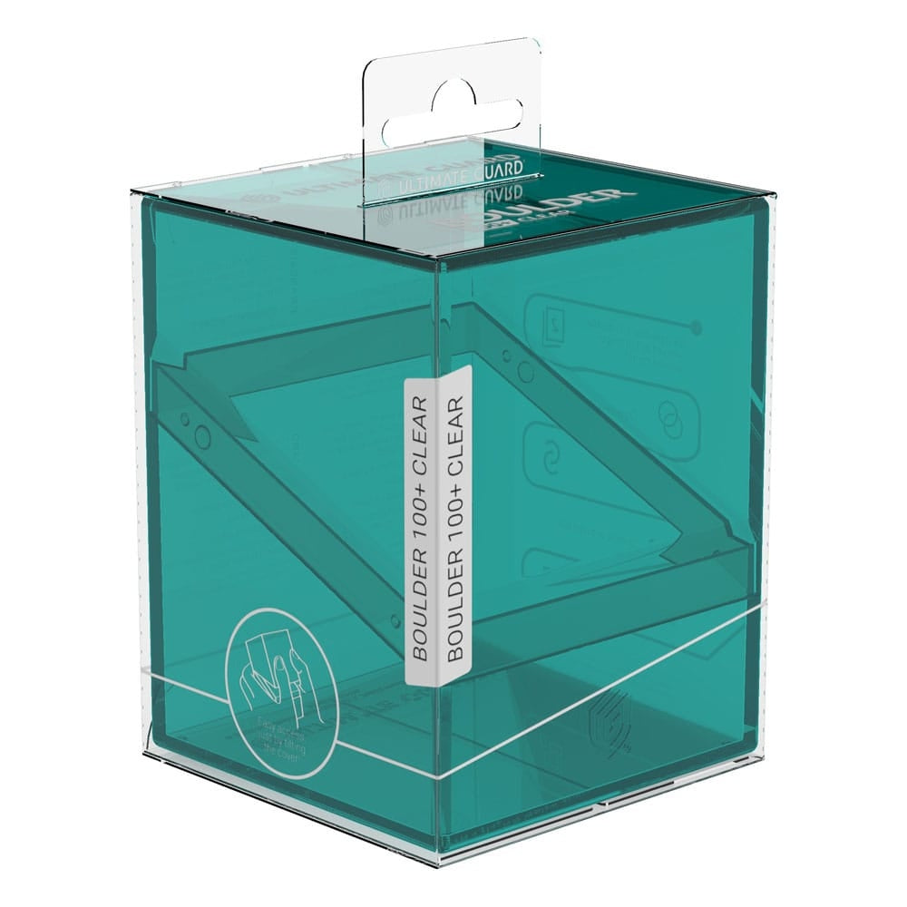 Ultimate Guard - Boulder Deck Case 100+ Clear - Malachite