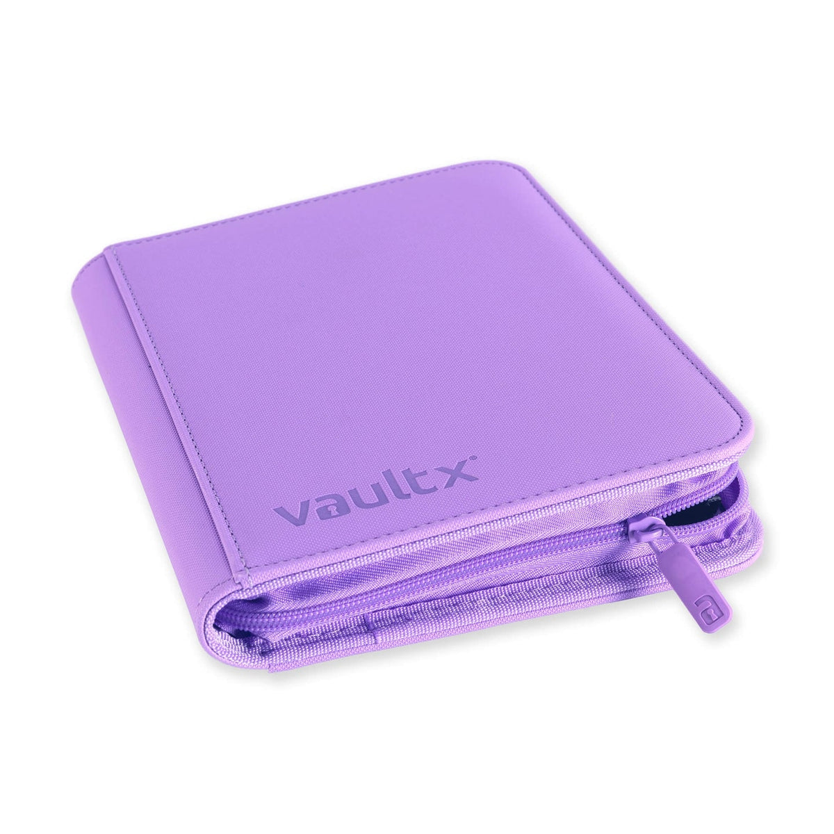 Vault X - 4-Pocket Exo-Tec Zip Binder - Just Purple