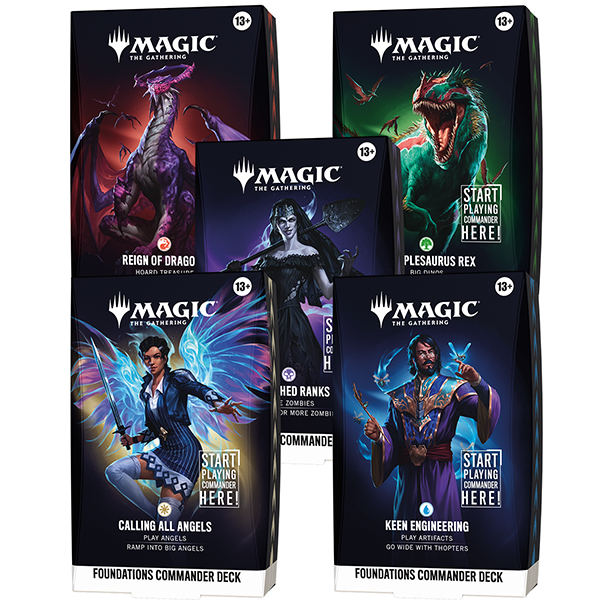 Magic: The Gathering - Reality Fracture Foundations Starter Commander Deck