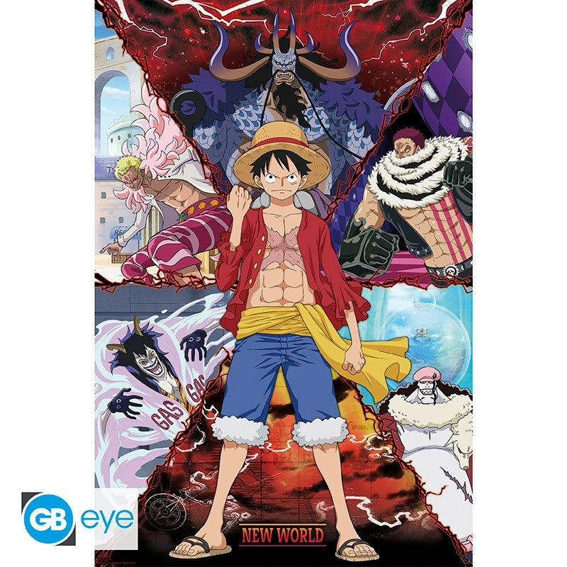 One Piece - Poster Maxi 91.5x61 - Luffy vs New World