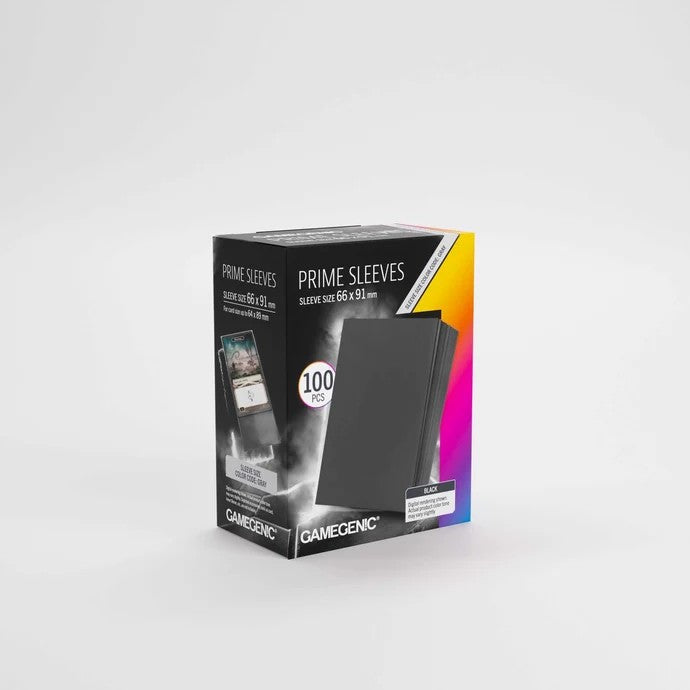 Gamegenic - Prime Sleeves Black 66x91 (100 ct.)