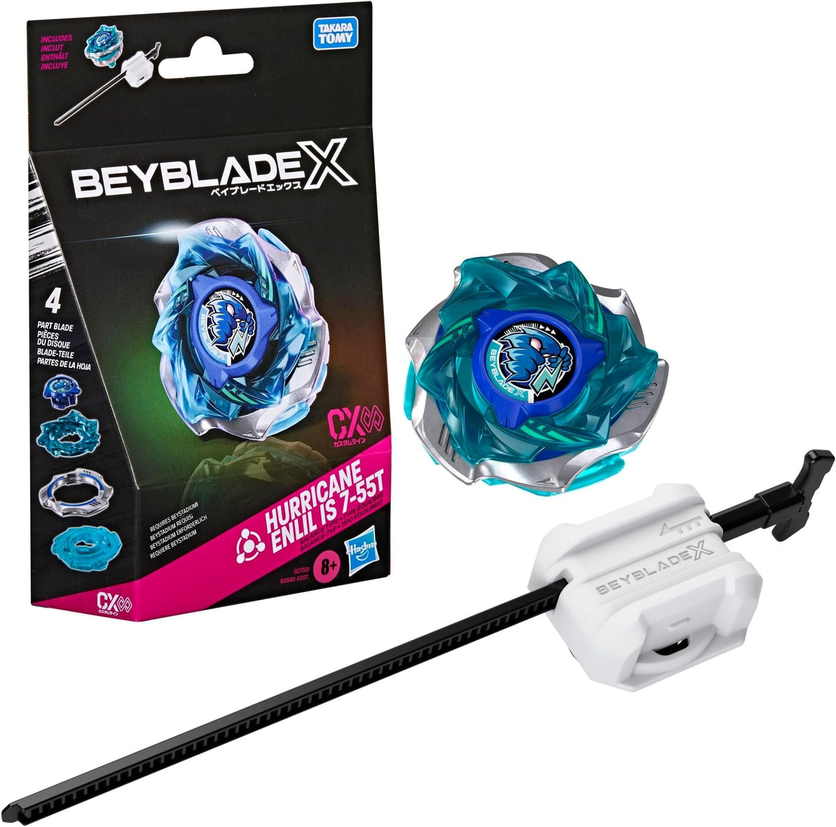 Beyblade X - Hurricane Enlil IS 7-55T