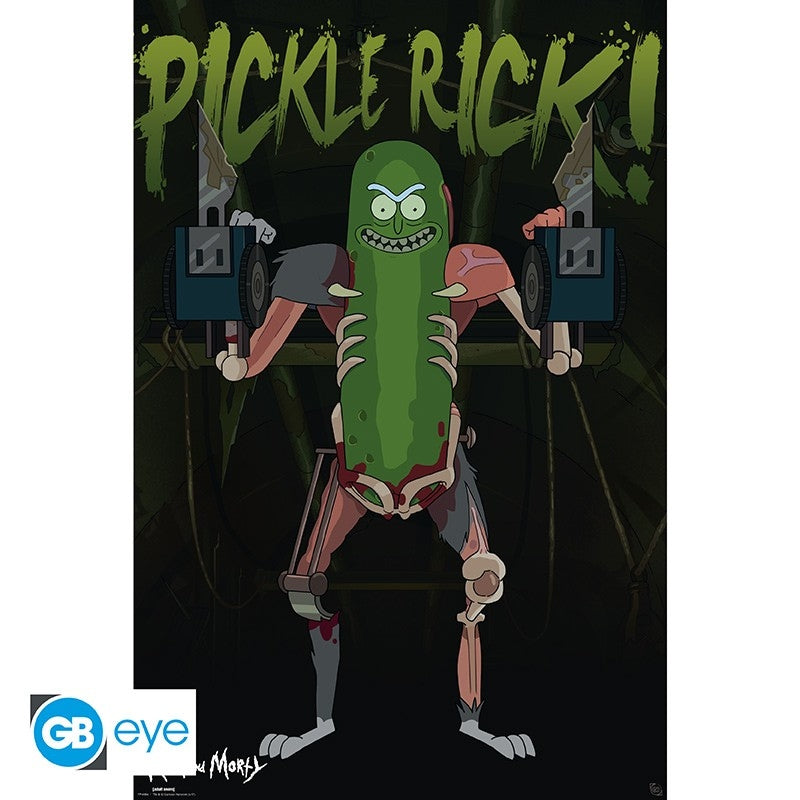 Rick & Morty - Poster Maxi 91.5x61 - Pickle Rick