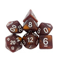Pearl Brown Dice Set
