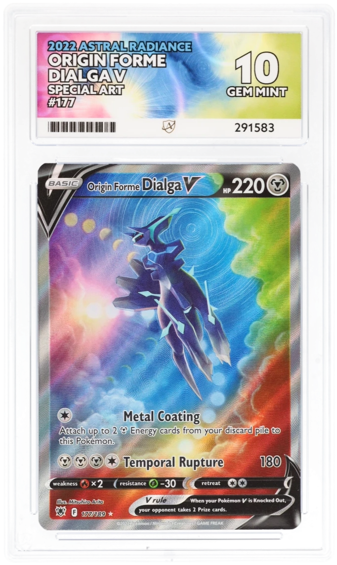 2022 Pokemon Astral Radiance - Origin Forme Dialga V #177 - Ace 10 291583