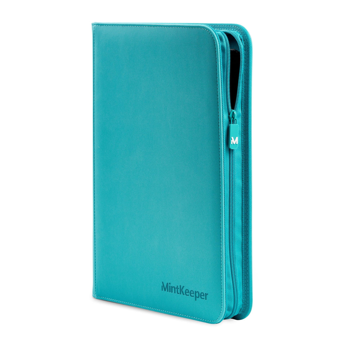 MintKeeper - 252 Toploader Binder - 9 Pocket Aqua