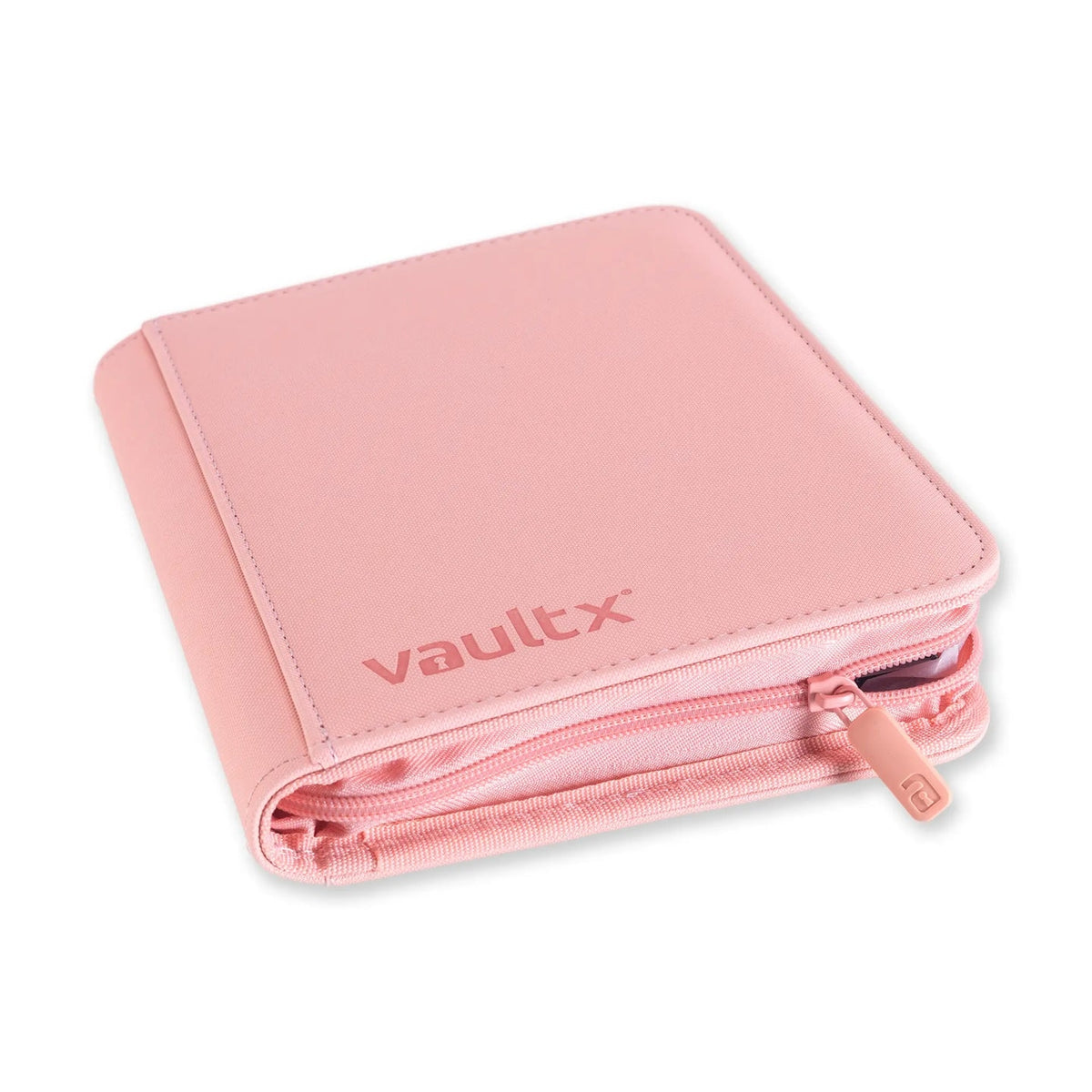 Vault X - 4-Pocket Exo-Tec Zip Binder - Just Pink