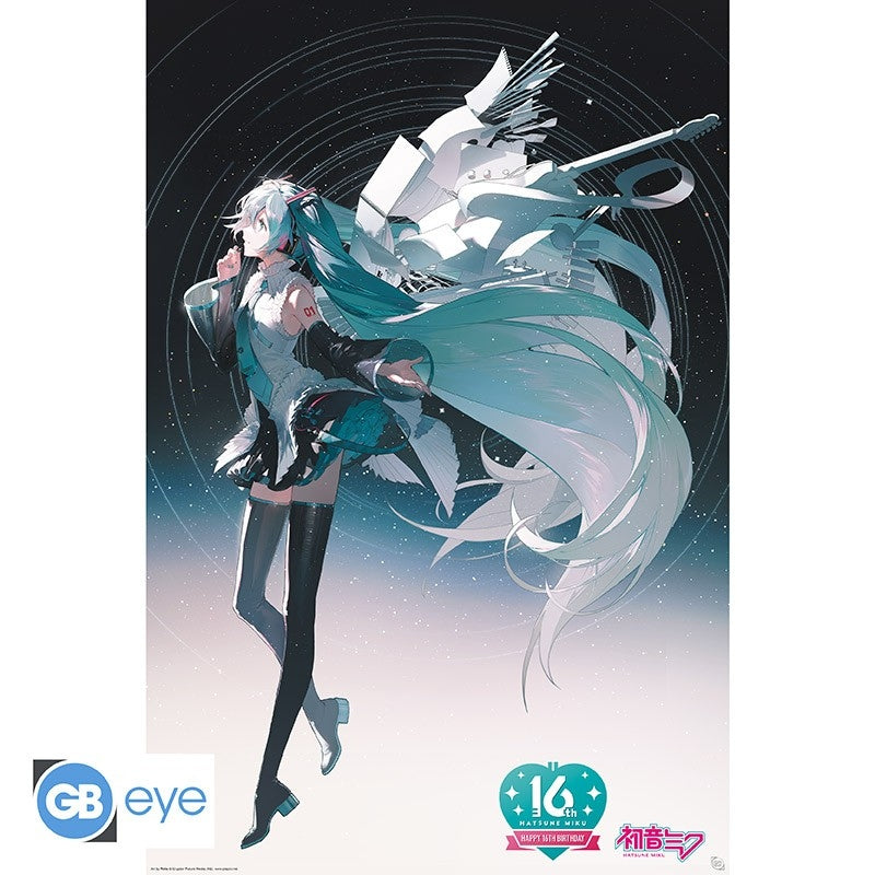 Hatsune Miku - Poster Maxi 91.5x61 - Happy 16th Birthday Miku