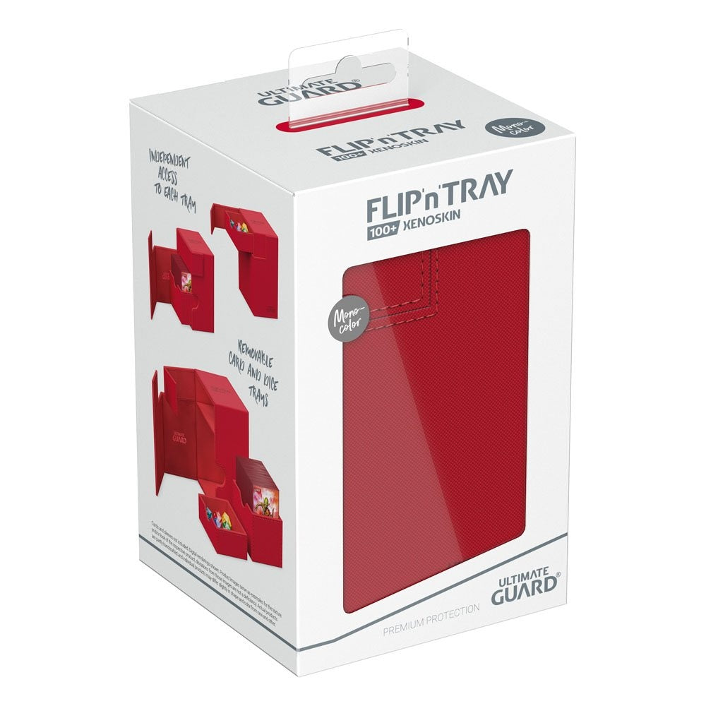 Ultimate Guard - Flip'n'Tray 100+ Xenoskin - Red