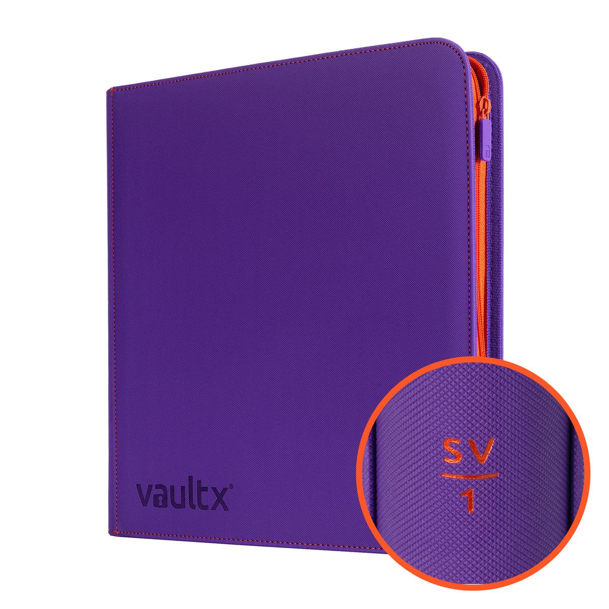 Vault X - 12-Pocket Exo-Tec Zip Binder - SV1