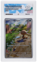 2025 Pokemon Phantasmal Flames - Paldean Wooper #102 - Ace 10 986553