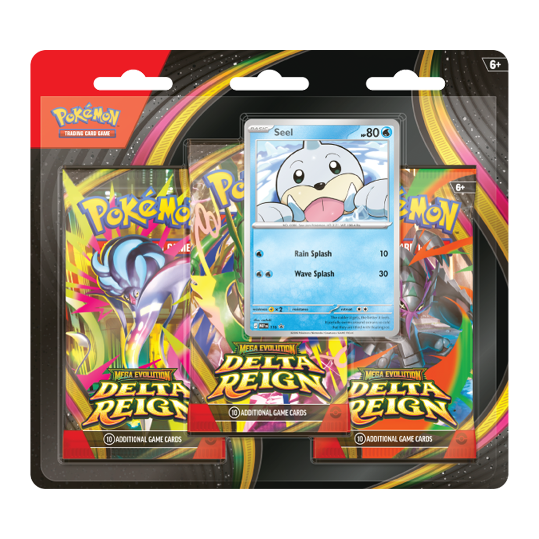 Pokemon TCG: Mega Evolution Delta Reign - Triple Blister