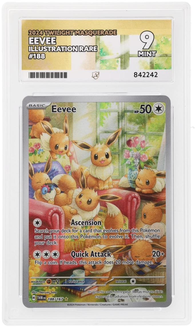 2024 Pokemon Twilight Masquerade - Eevee #188 - Ace 9 #842242