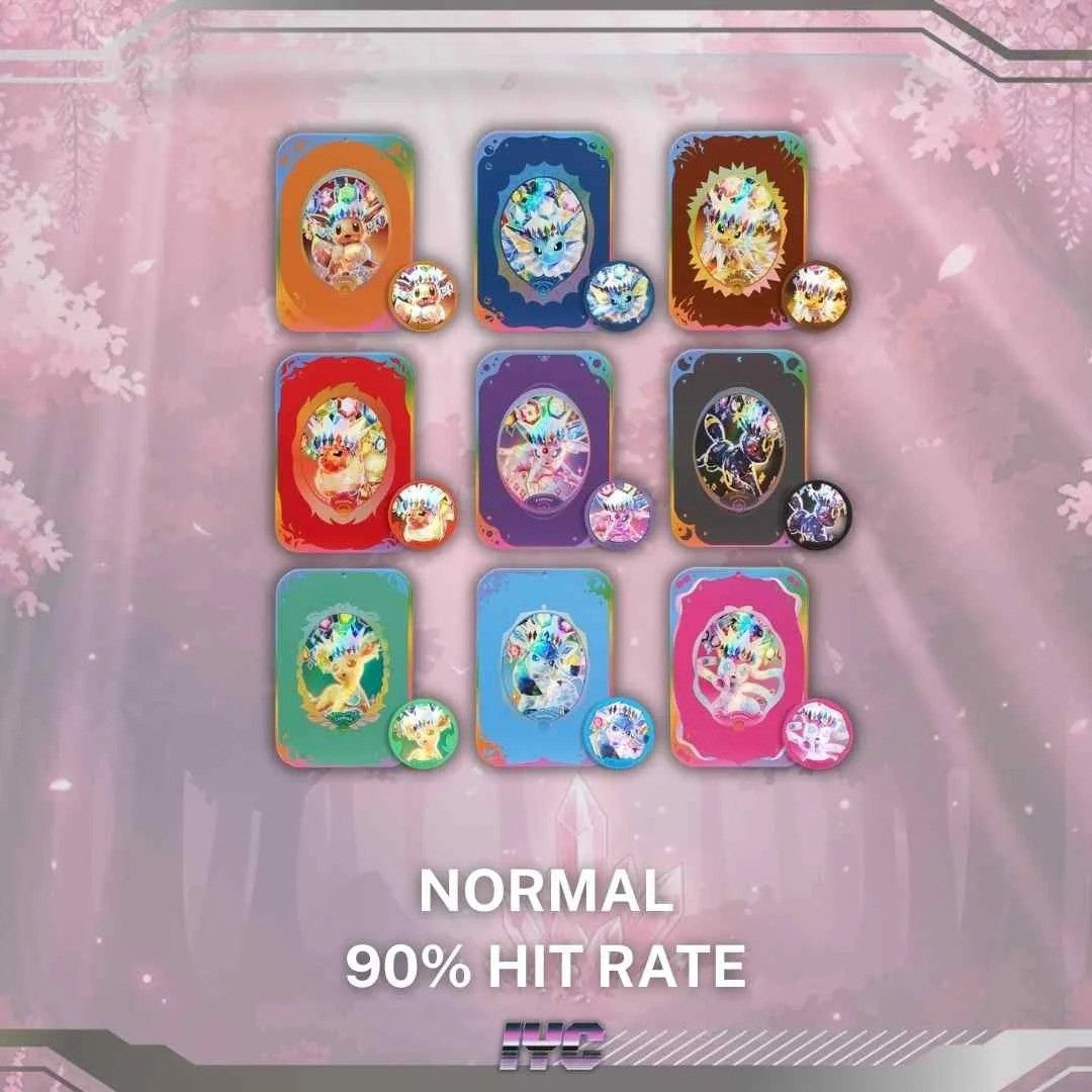Chinese Pokemon: Blooming Legends Eevee & Friends Magnet Gift Box
