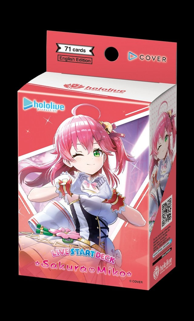 Hololive Official Card Game - Live Start Deck Sakura Miko