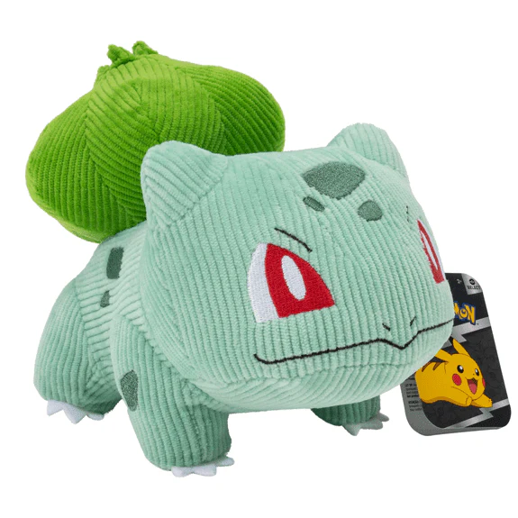 Pokemon - Select 8" Corduroy Bulbasaur Plush
