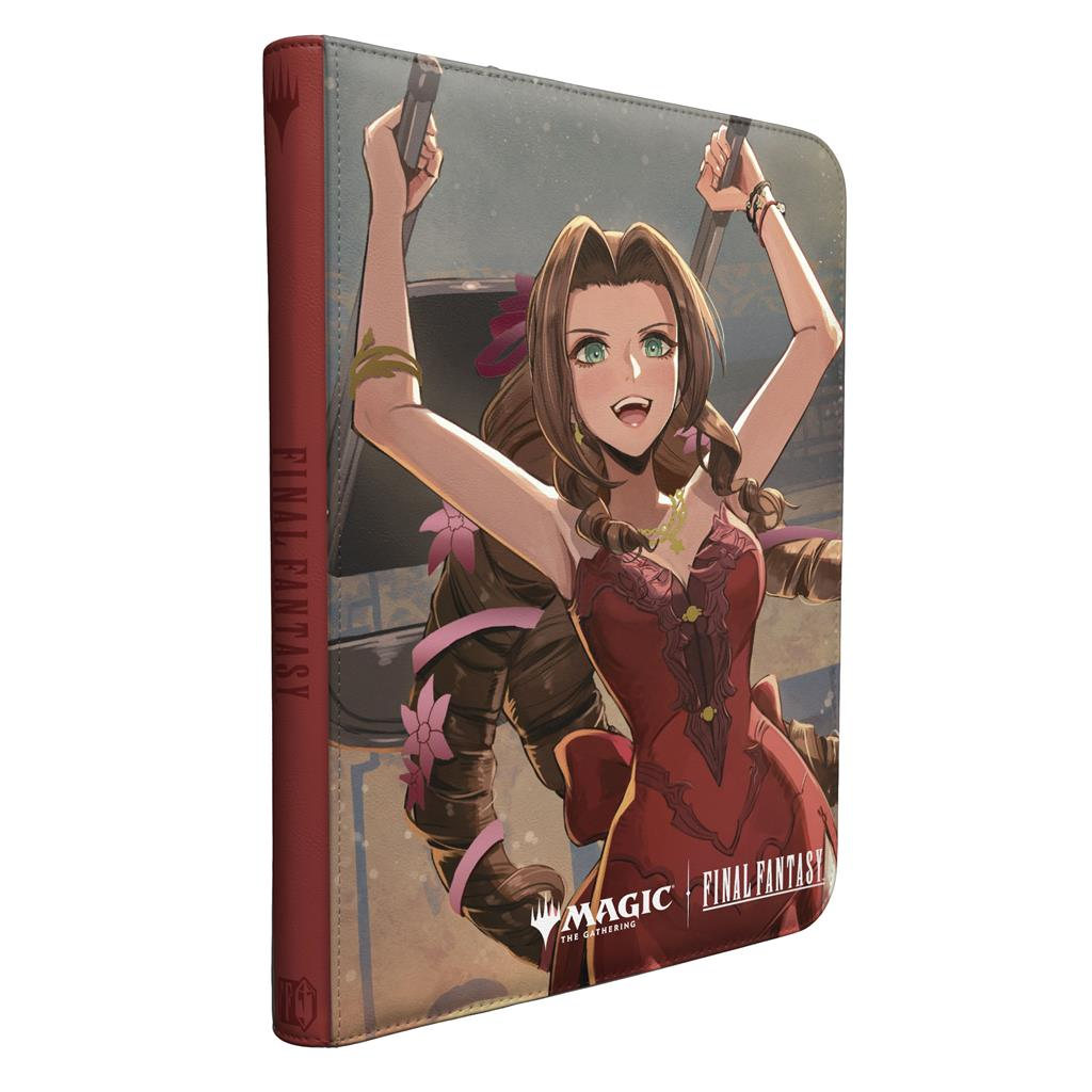 Ultra Pro - Magic: The Gathering - Final Fantasy Aerith Gainsborough 9-Pocket Zippered Premium Pro-Binder