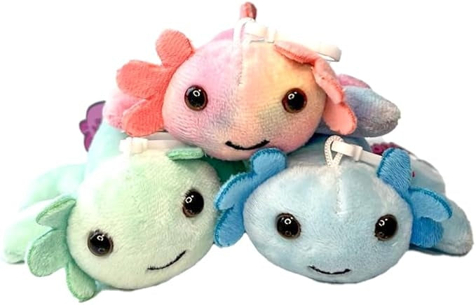 Axolotl Cuties Key Ring