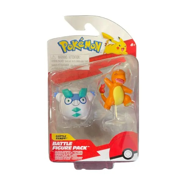 Pokemon - Battle Figure Pack - Galarian Darumaka & Charmander