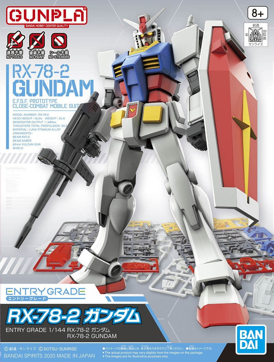 Bandai EG 1/144 RX-78-2 Gundam (3L)