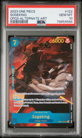 2023 One Piece Pillars of Strength - Sogeking #122 Alt Art - PSA Gem MT 10 79659588