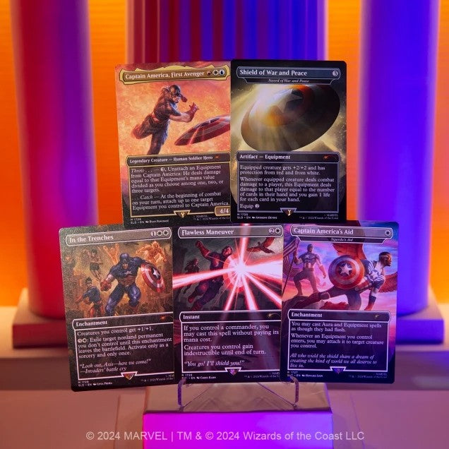 Magic the Gathering Secret Lair x Marvel's Captain America (Non-Foil)