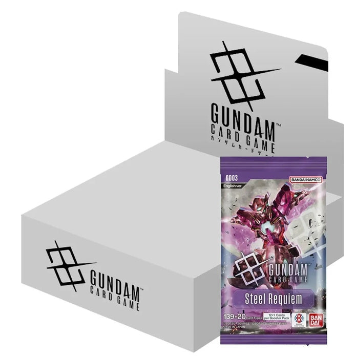 Gundam Card Game: Steel Requiem (GD03) Booster Box