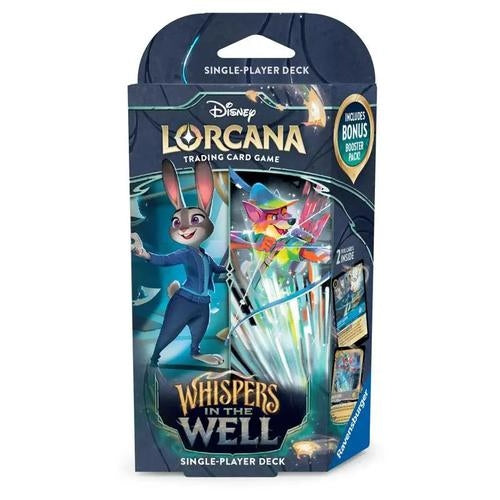 Disney Lorcana: Whispers in the Well Starter Deck - Sapphire & Steel (Judy & Robin)
