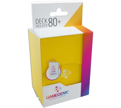 Gamegenic - Deck Holder 80+ - Yellow