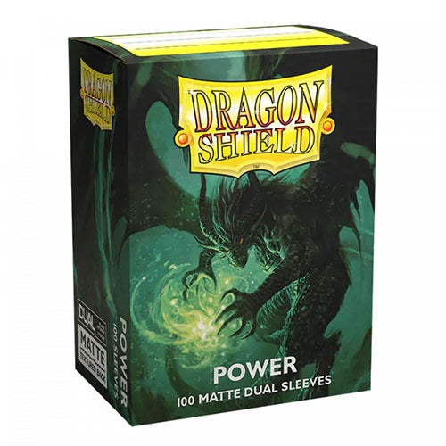 Dragon Shield - Dual Matte Standard Size Sleeves 100pk - Power