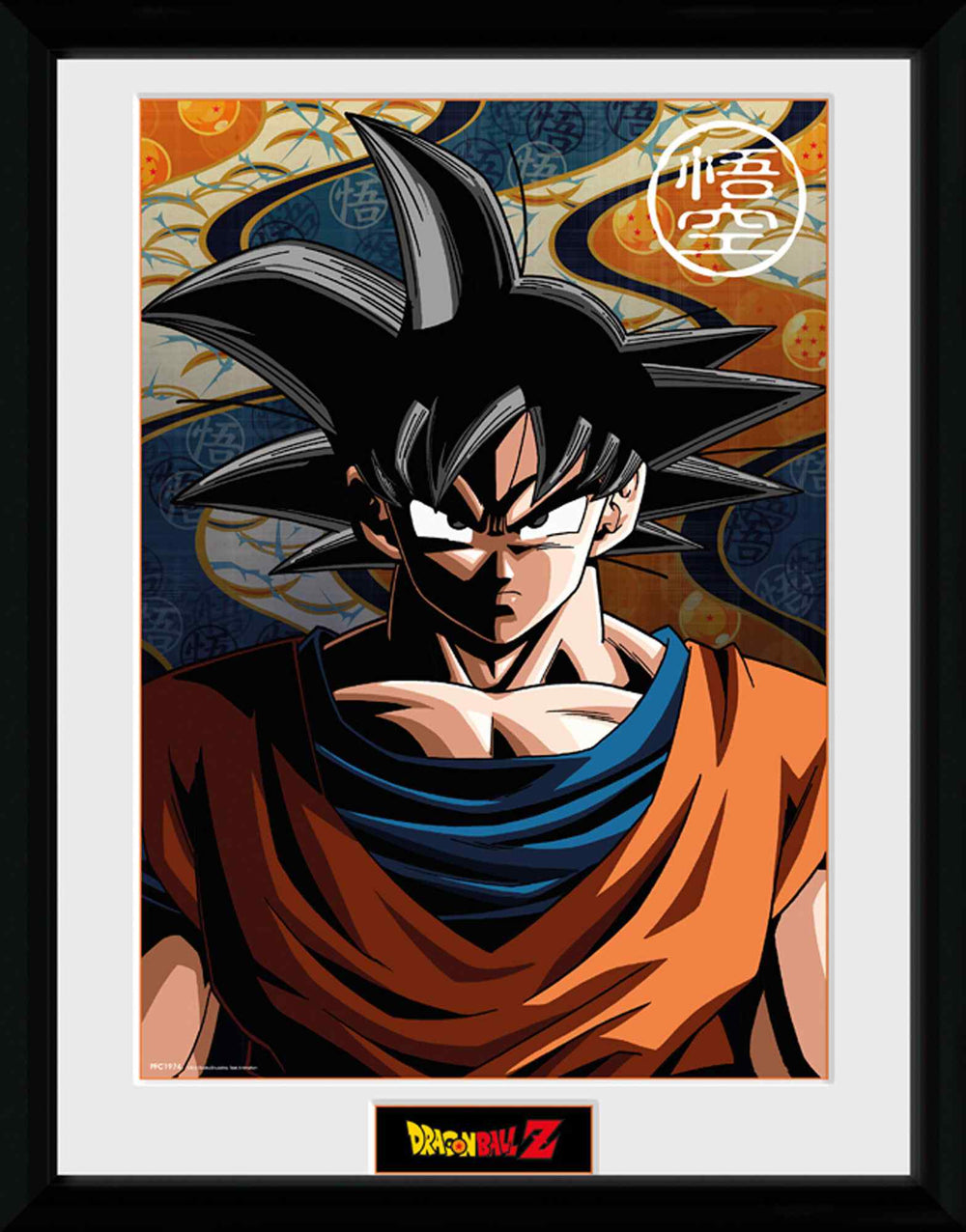 Dragon Ball Super Goku 30 x 40cm Framed Collector Print