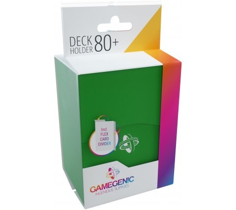 Gamegenic - Deck Holder 80+ - Green