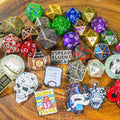 Mystery Dice Goblin - Mystery Metal D20 & Pin