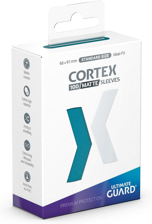 Ultimate Guard - Cortex Sleeves Standard Size - Petrol Matte (100 ct.)