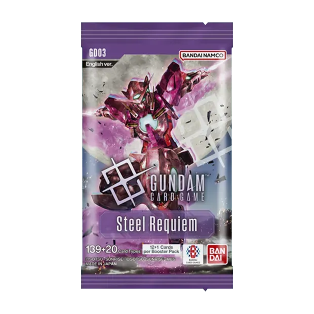 Gundam Card Game: Steel Requiem (GD03) Booster Pack