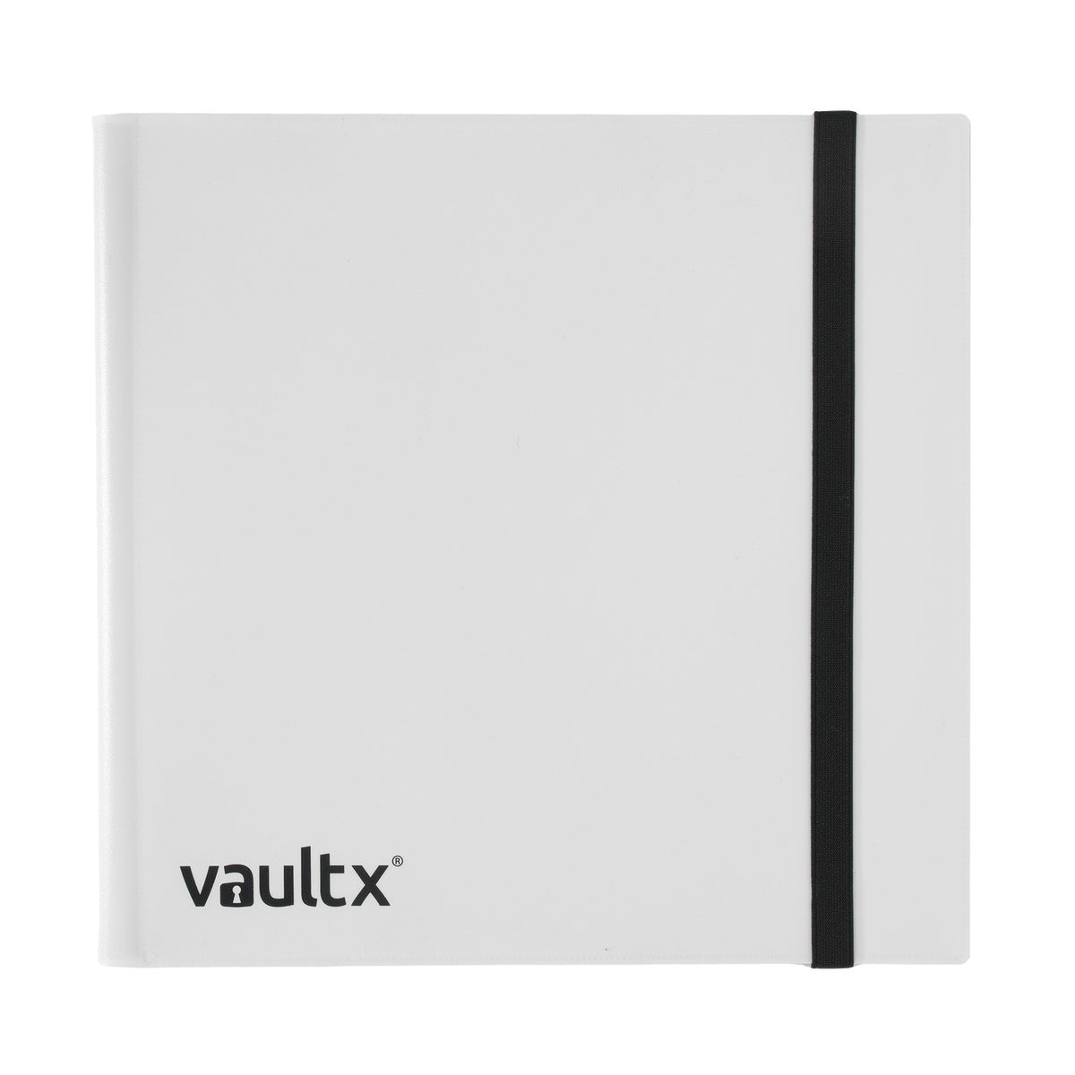 Vault X - 12-Pocket Strap Binder - White