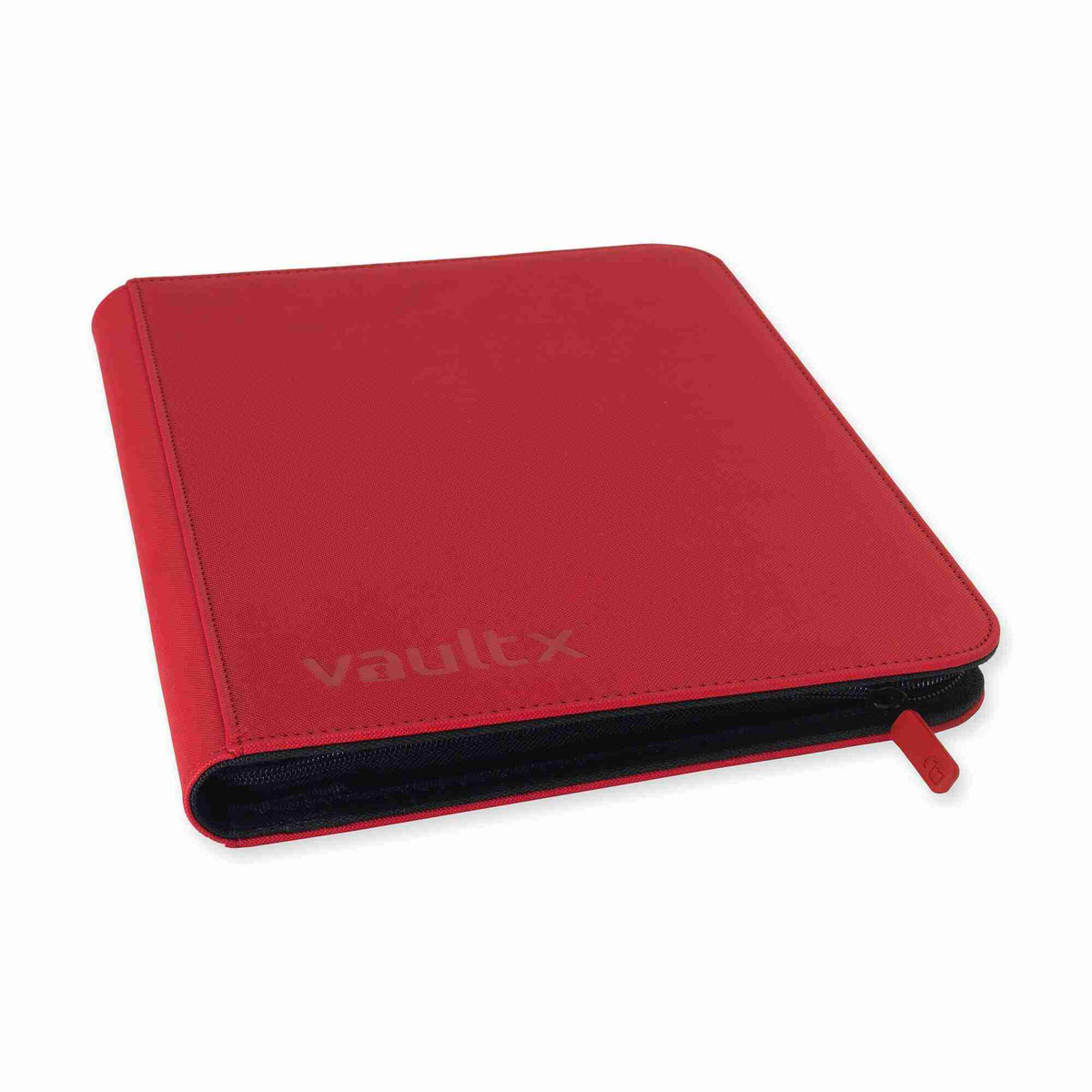 Vault X - 9-Pocket Exo-Tec Zip Binder - Red