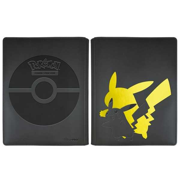 Ultra Pro - 9 Pocket Zippered Pro Binder - Pokemon Elite Series Pikachu