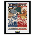 Pokemon Red v Blue 30 x 40cm Framed Collector Print