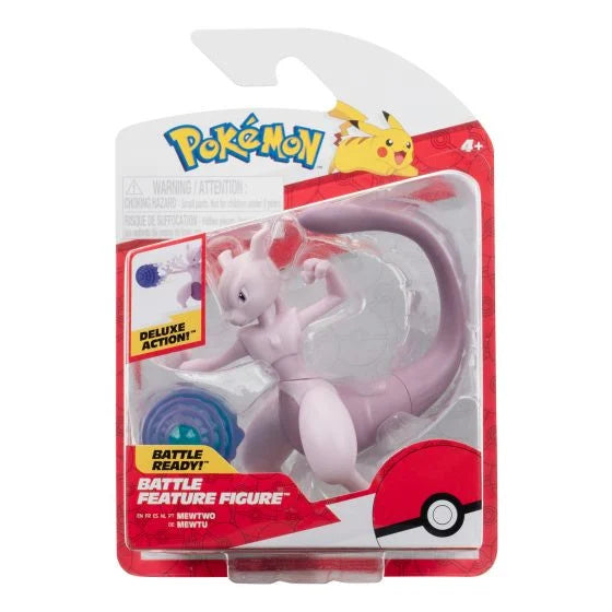 Pokemon - 4.5" Battle Feature Figure - Mewtwo