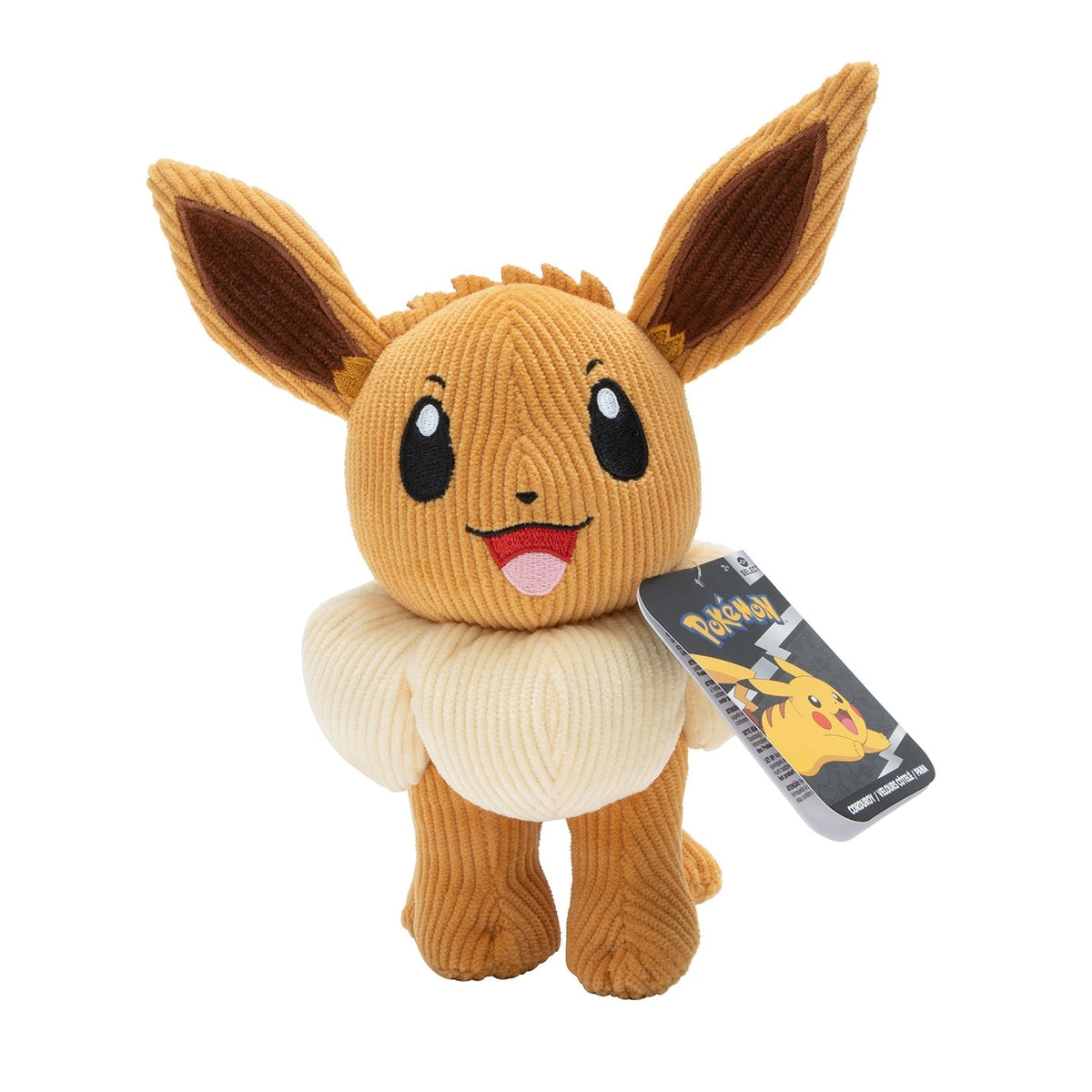 Pokemon - 8" Corduroy Eevee Plush