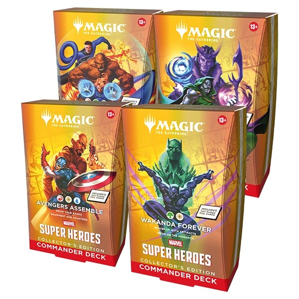 Magic: The Gathering - Marvel Super Heroes Collector Commander Deck