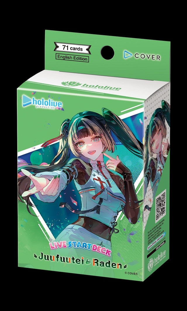 Hololive Official Card Game - Live Start Deck Juufuutei Raden