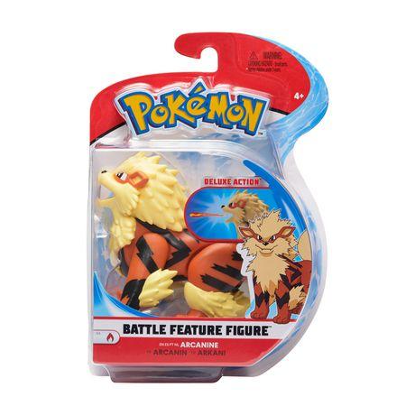Pokemon - 4.5" Battle Feature Figure - Arcanine