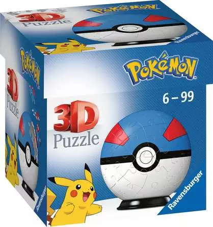 Pokemon - Great Ball 3D Puzzle