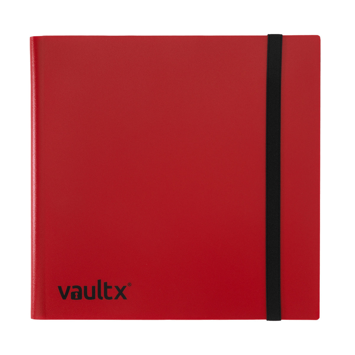 Vault X - 12-Pocket Strap Binder - Red